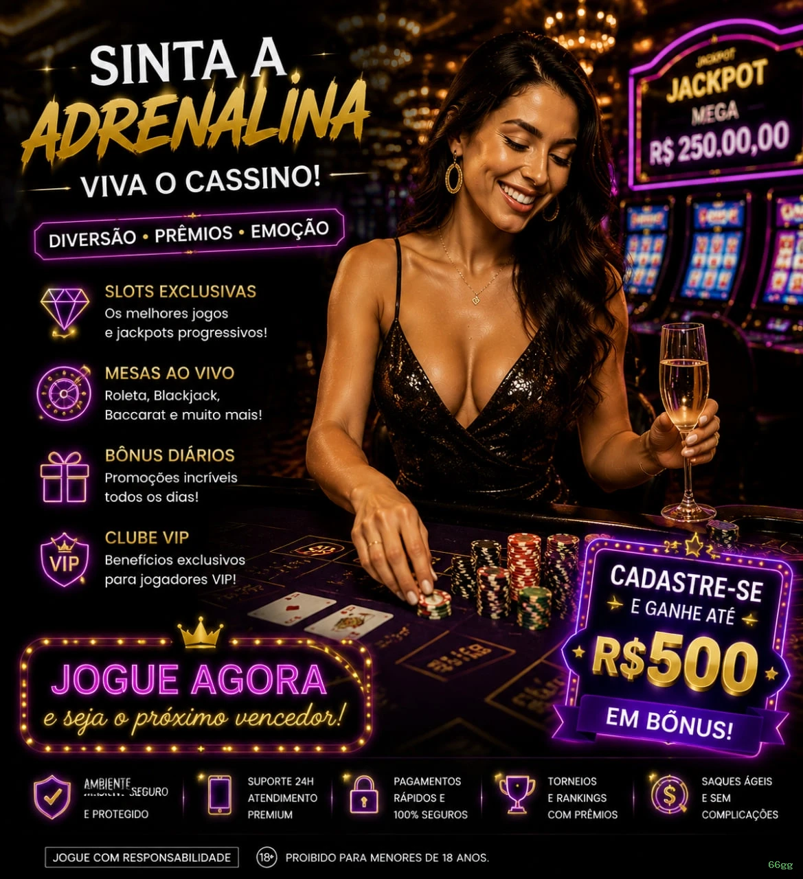 Jogos com maior RTP na 66gg